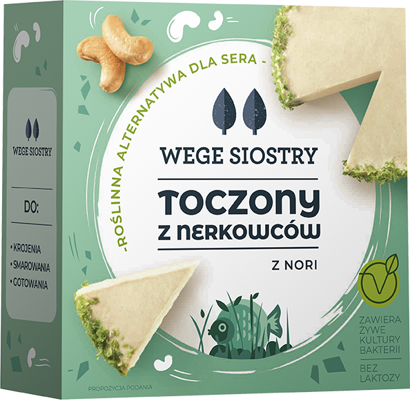 Toczony z nerkowców z nori i solą wędzoną 140 g