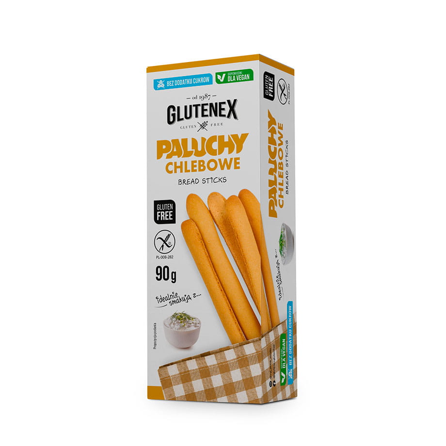 Paluchy chlebowe bez cukrów wegańskie 90 g