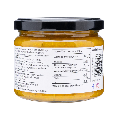 Wekolandia Bulionetka warzywna 280 g